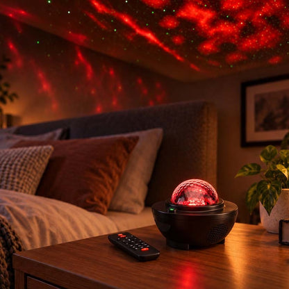 The Source Galaxy Projection Lamp with Speaker V2 | BambiniJO Jordan