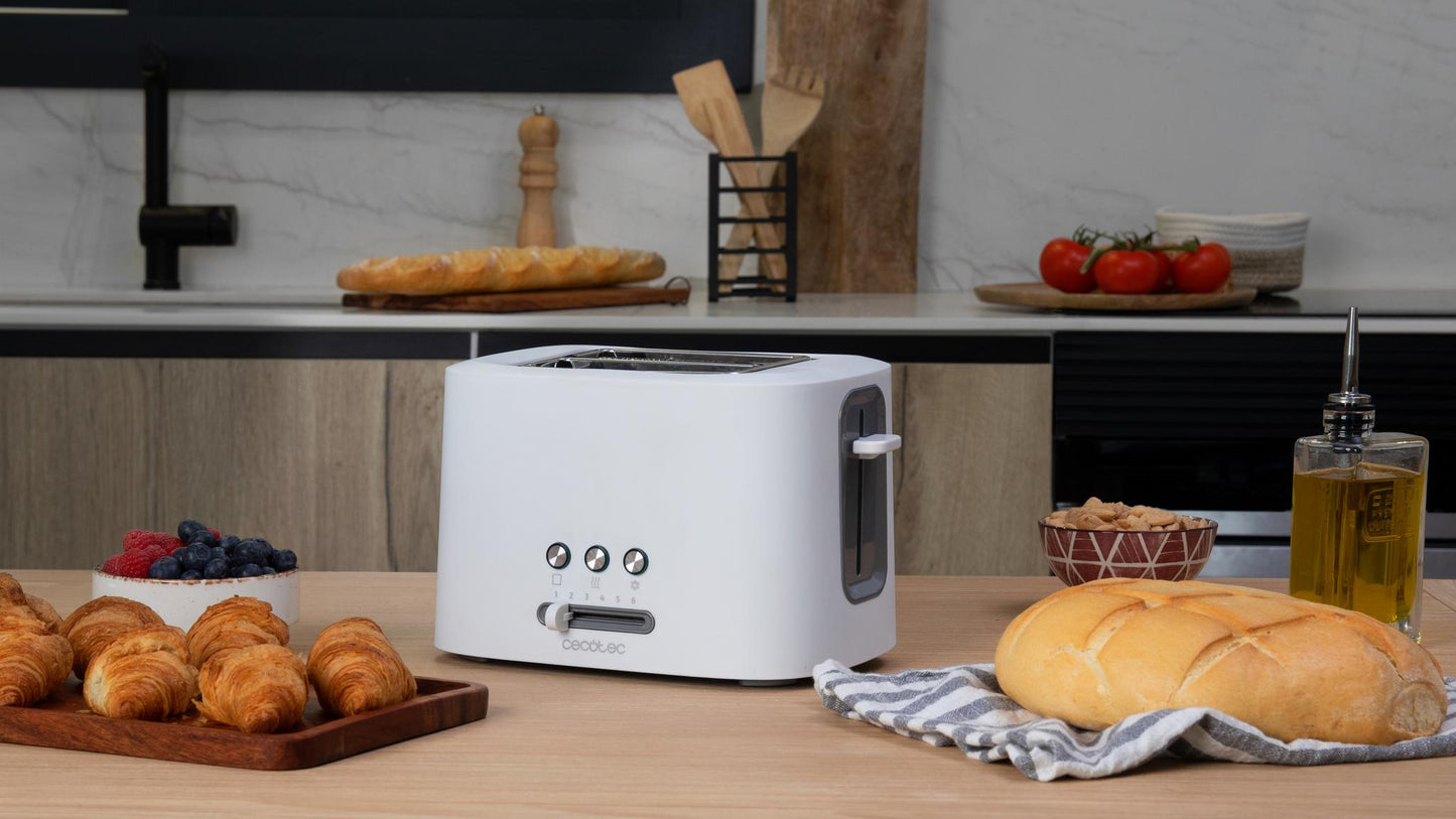 Cecotec Toast&Taste 9000 Double white toaster