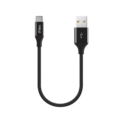 ttec - AlumiCable Type C Charge / Data Cable |  2.0 | 30cm | Black