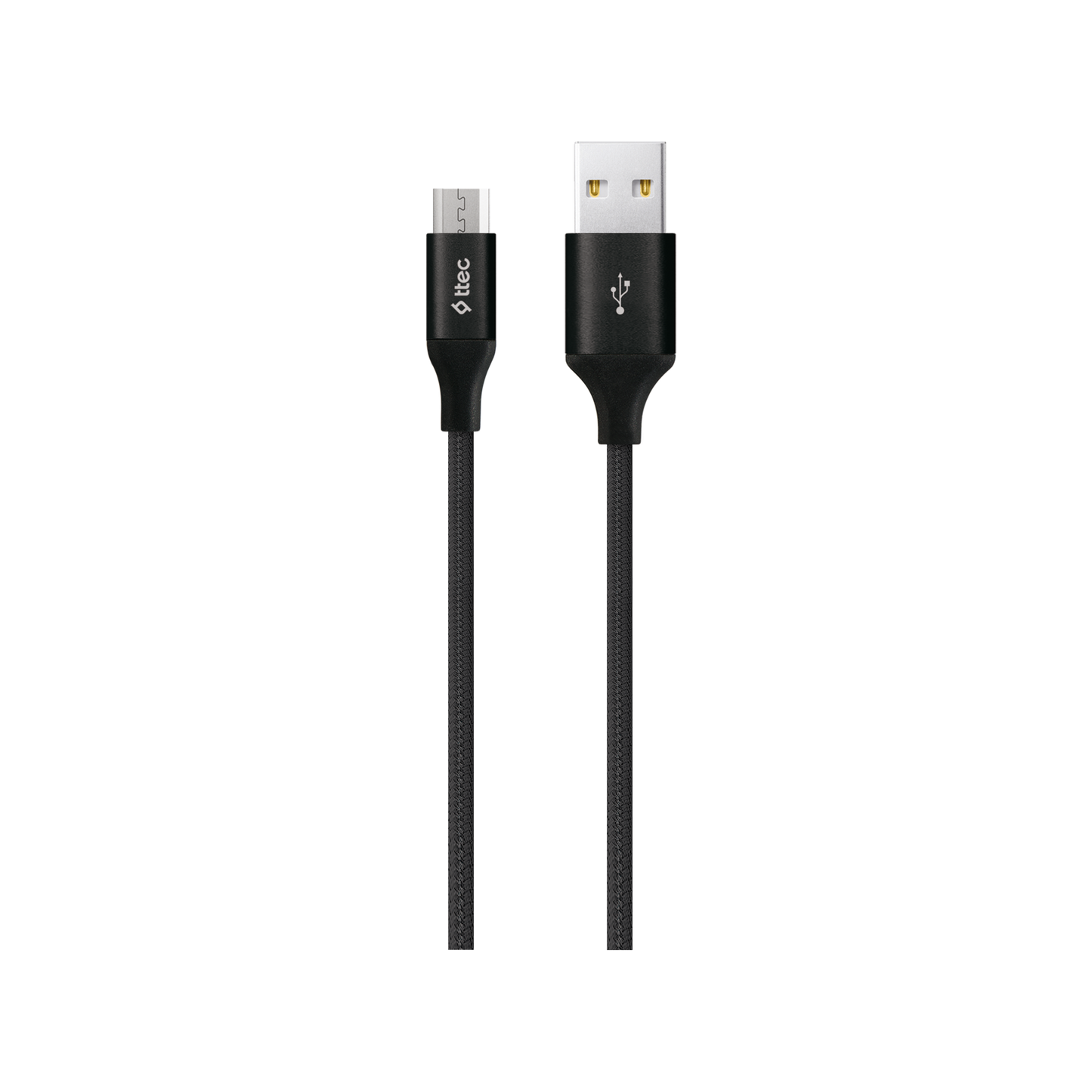 ttec - AlumiCable Micro USB Charge / Data Cable | 2.0 | XXL | 3m | Black