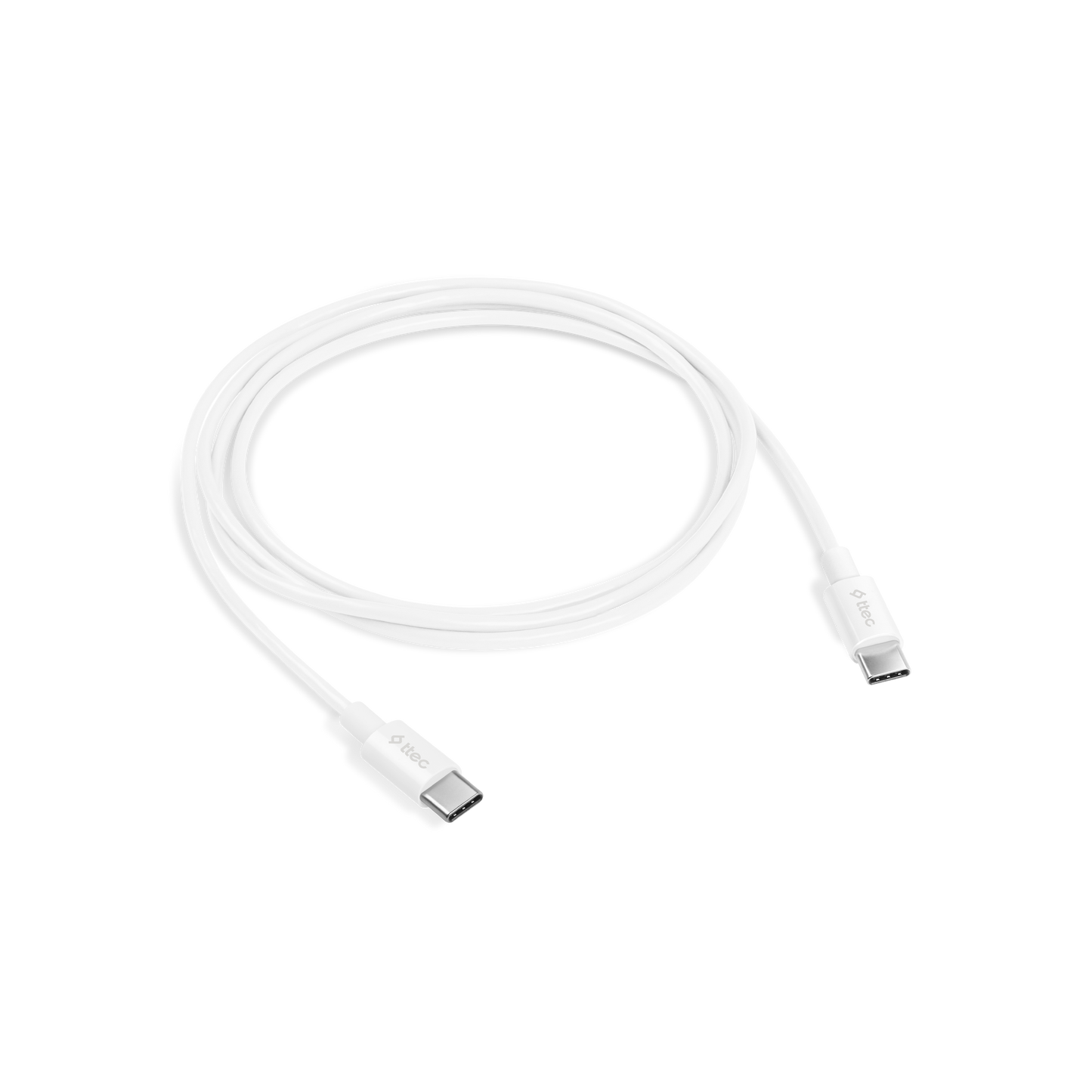 ttec - Type-C to Type-C Cable 120cm | White