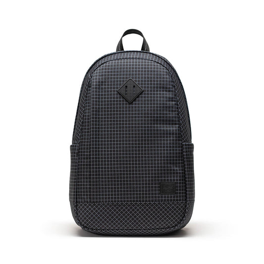 Herschel Seymour Backpack in Grid - Black, 26L