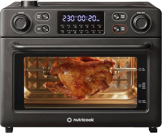 Nutricook Baker's Oven 30L Air Fryer & Toaster Oven Black — BambiniJO Jordan
