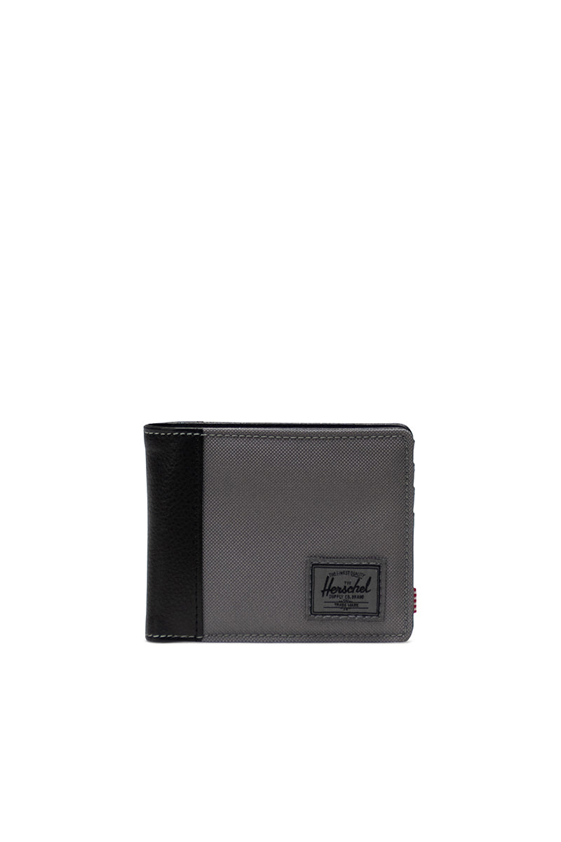 Herschel Hank RFID Wallet in Gargoyle Tonal