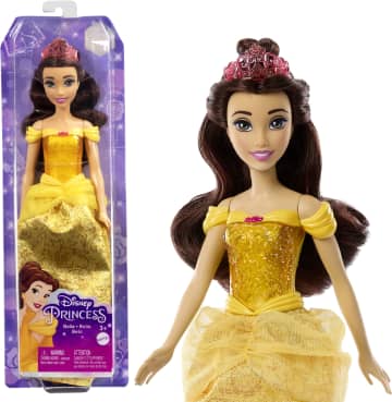 Disney Princess Belle Doll With Sparkling Fashion & Accessories