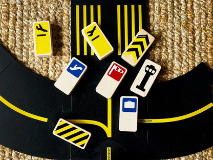 WayToPlay Roadblocks Airport Signs - BambiniJO Jordan