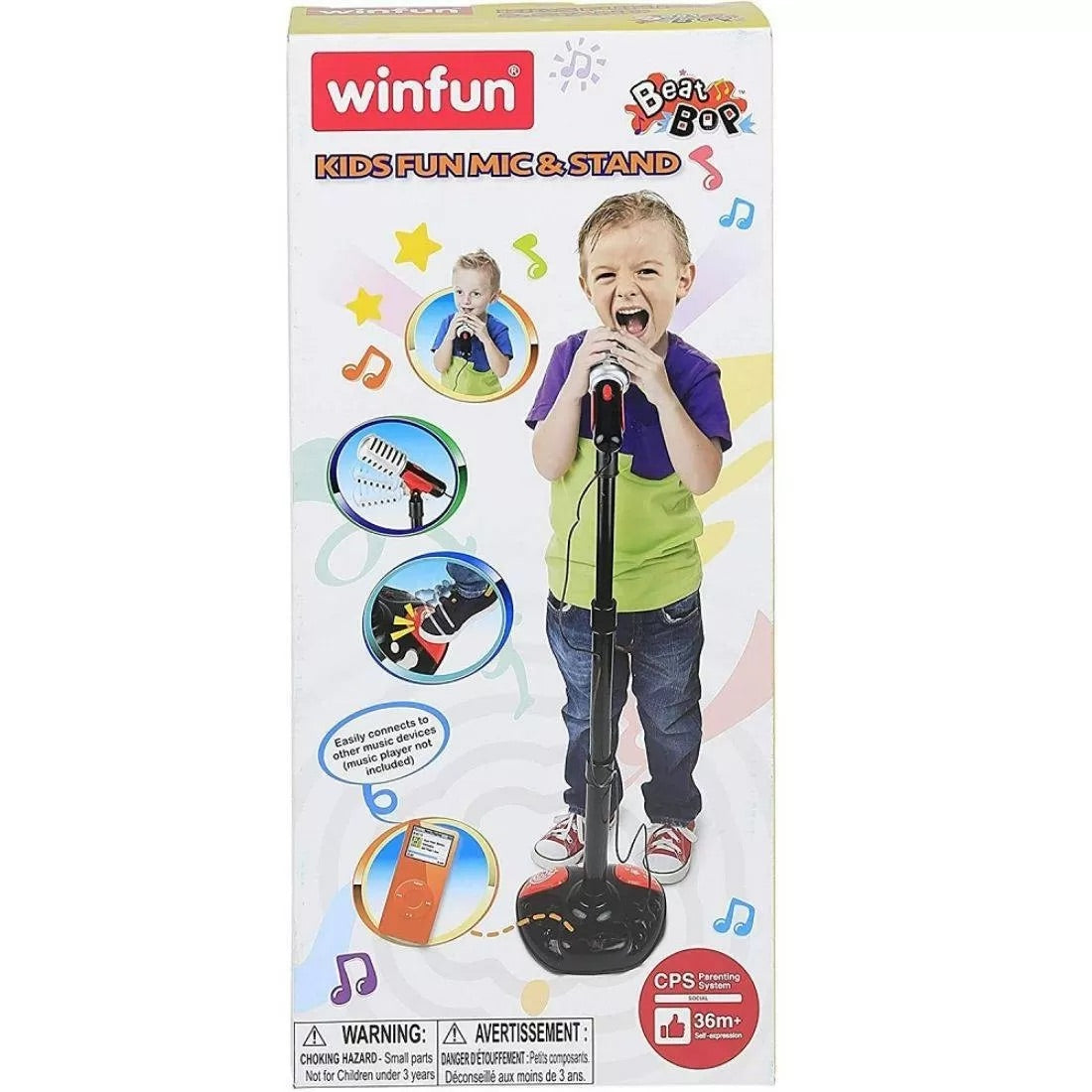 Winfun - Kids Fun Mic & Stand | 36m+