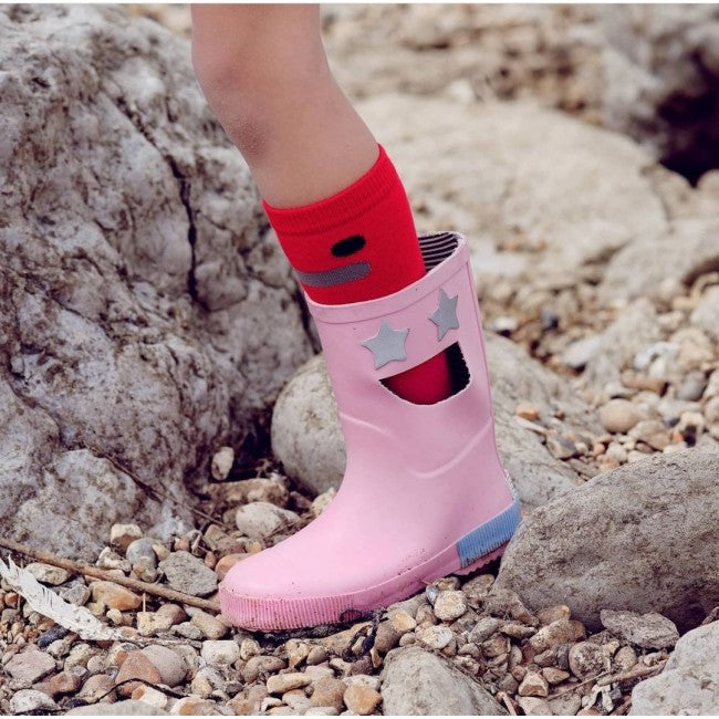BOXBO Boots – High Socks Wistiti Red