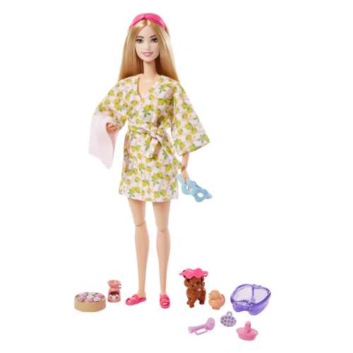 Barbie - Self-Care Spa Doll & Puppy Set | 3Y+