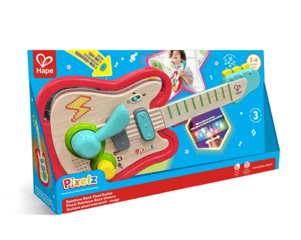 Hape - جيتار رينبو روك بيكسل Hape - جيتار رينبو روك بيكسل
