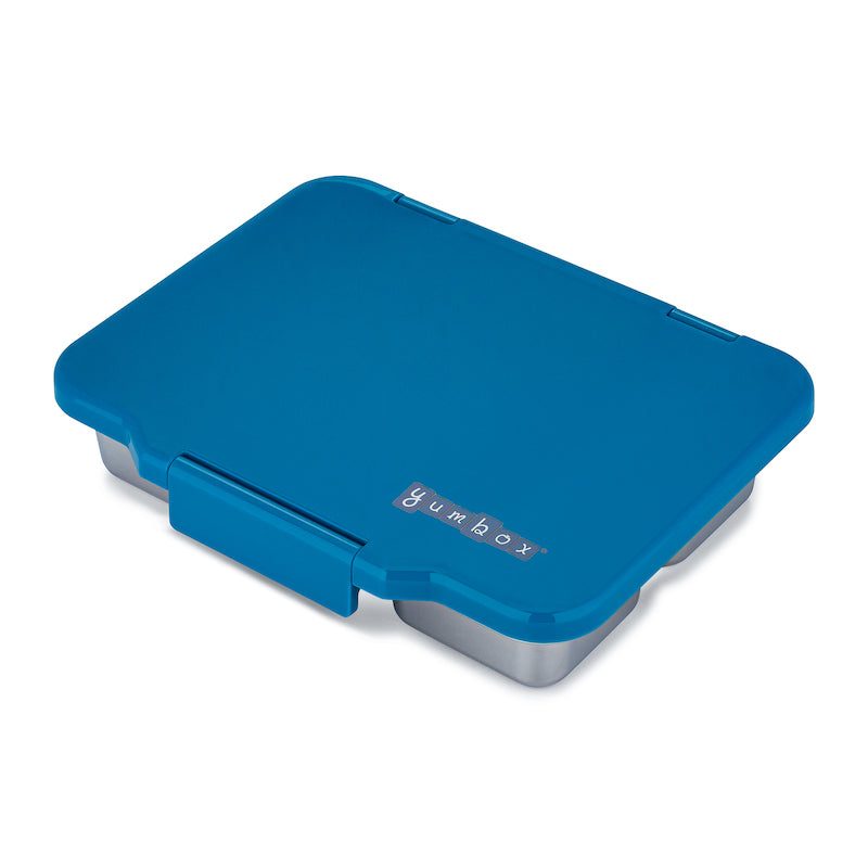 Yumbox Stainless Steel Bento Normandy Blue - Closed