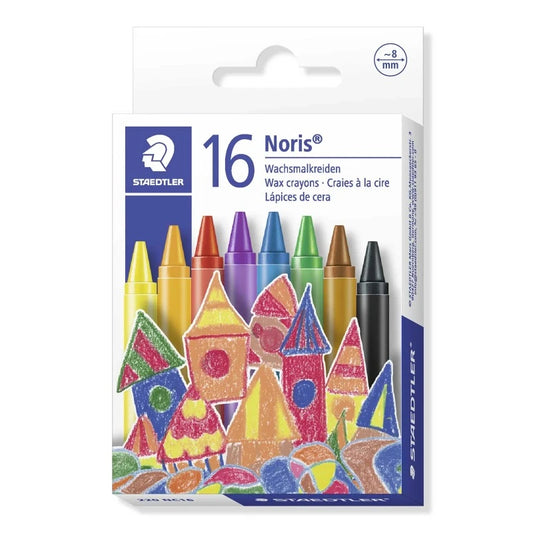 Staedtler Noris Club wax crayons pack of 16