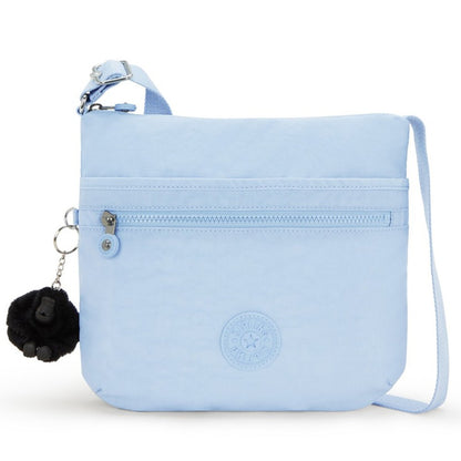Kipling ARTO Crossbody Bag Cloudy Sky Blue Medium - front view