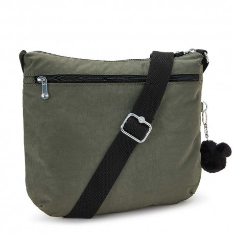 Kipling ARTO Cross-Body Shoulder Bag Green Moss - side view