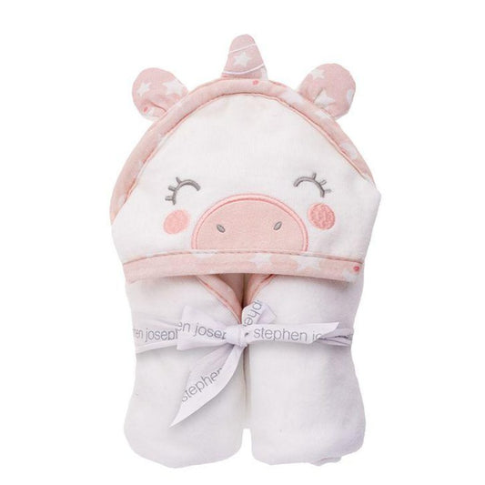Stephen Joseph - Hooded Bath Towel, UNICORN - BambiniJO | Buy Online | Jordan