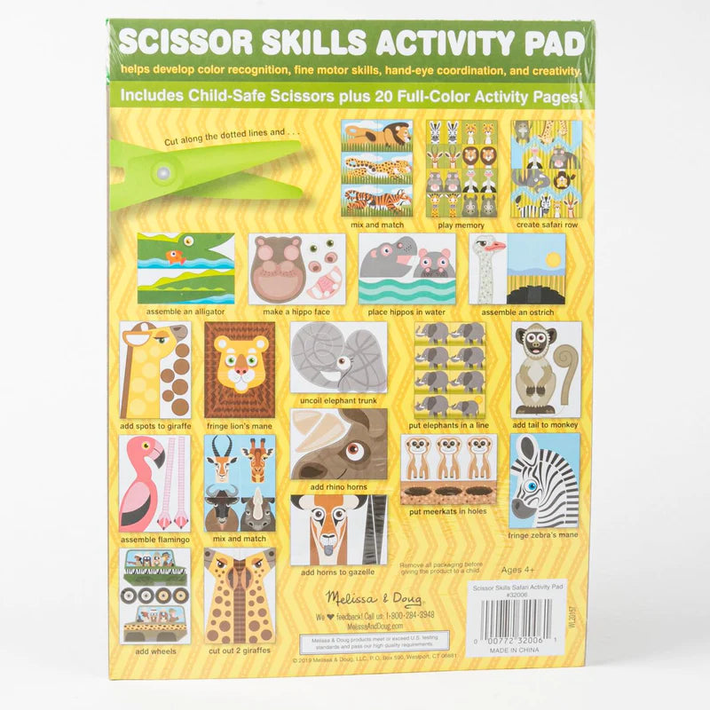 Melissa & Doug  - Scissor Skills Safari - BambiniJO | Buy Online | Jordan