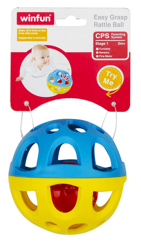 Easy Grasp Rattle Ball 0-6M - BambiniJO | Buy Online | Jordan