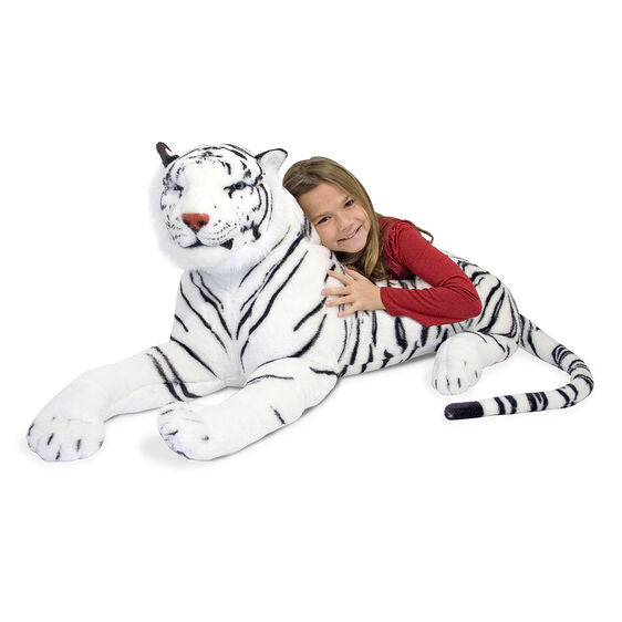 Melissa & Doug - PLUSH WHITE TIGER - BambiniJO | Buy Online | Jordan