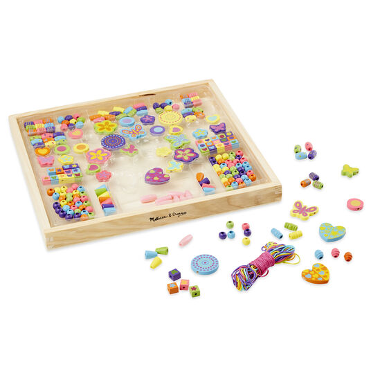 Melissa & Doug Created by Me! Bead Bouquet Wooden Bead Kit 4Y+ Melissa & Doug Created by Me! Bead Bouquet Wooden Bead Kit 4Y+
