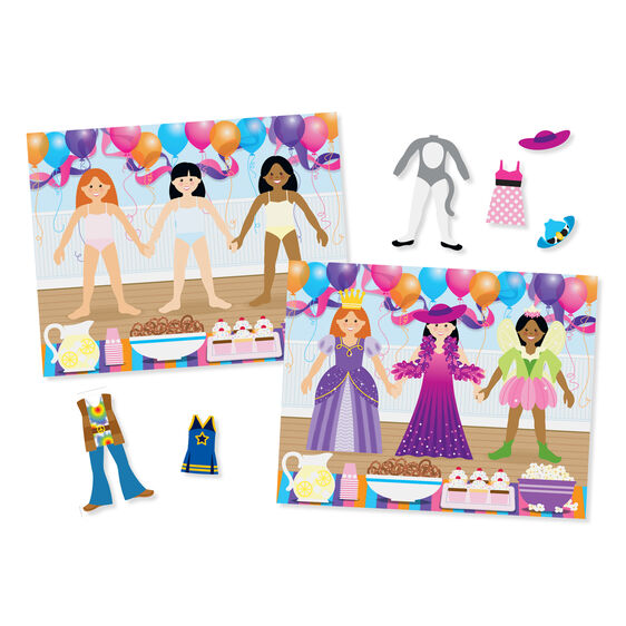 Melissa & Doug Reusable Sticker Pad - Dress-Up Melissa & Doug Reusable Sticker Pad - Dress-Up