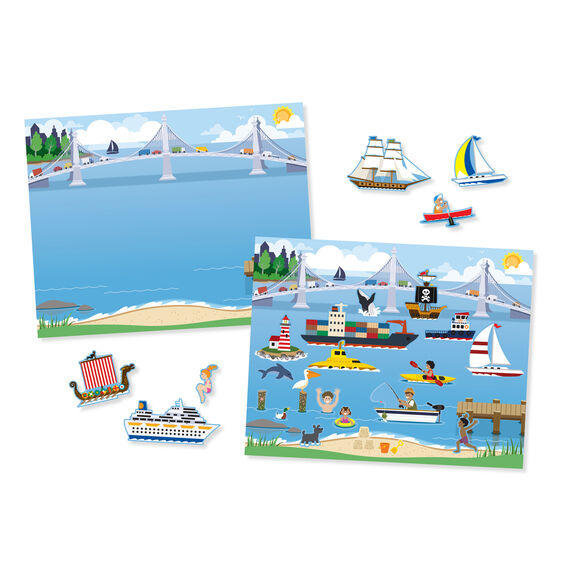 Melissa & Doug Reusable Sticker Pad - Vehicles Melissa & Doug Reusable Sticker Pad - Vehicles