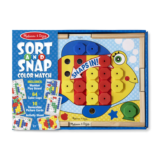 Melissa & Doug Sort & Snap Color Match 2Y+ Melissa & Doug Sort & Snap Color Match 2Y+