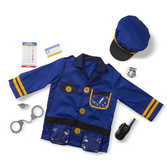 Melissa & Doug - Police Officer Role Play Costume Set 3-6 Years Melissa & Doug - Police Officer Role Play Costume Set 3-6 Years