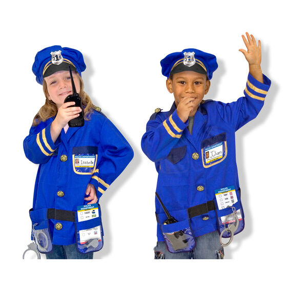 Melissa & Doug - Police Officer Role Play Costume Set 3-6 Years Melissa & Doug - Police Officer Role Play Costume Set 3-6 Years