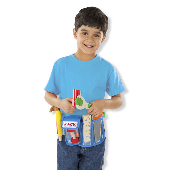 Melissa & Doug Deluxe Wooden Tool Belt Set Melissa & Doug Deluxe Wooden Tool Belt Set