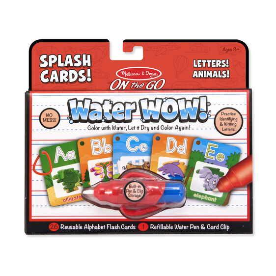 Melissa & Doug - Water Wow! - Splash Cards Alphabet Melissa & Doug - Water Wow! - Splash Cards Alphabet