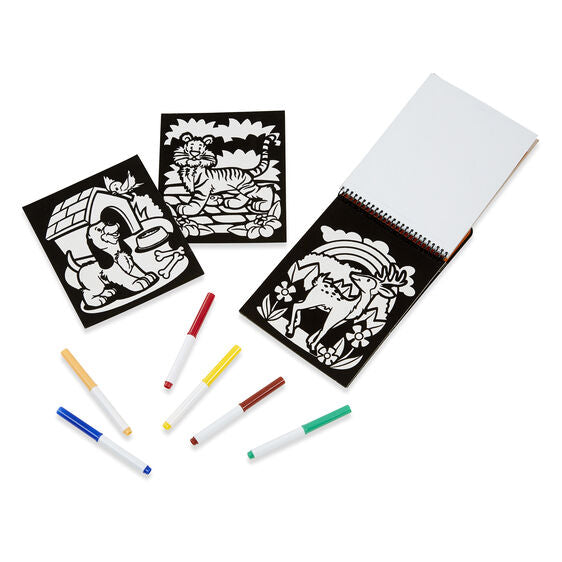 Melissa & Doug Magic Velvet Animal Scenes - On the Go Travel Activity Melissa & Doug Magic Velvet Animal Scenes - On the Go Travel Activity