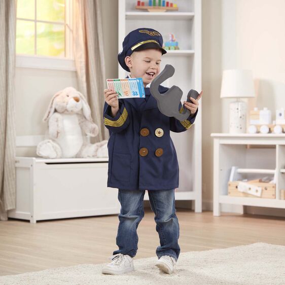 Melissa & Doug - Pilot Role Play Costume Set 3-6 Years Melissa & Doug - Pilot Role Play Costume Set 3-6 Years