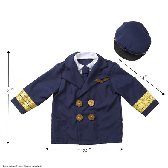 Melissa & Doug - Pilot Role Play Costume Set 3-6 Years Melissa & Doug - Pilot Role Play Costume Set 3-6 Years