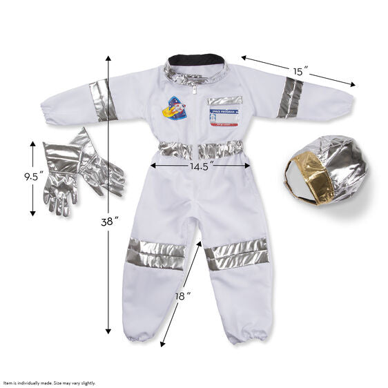Melissa & Doug - Astronaut Role Play Costume Set 3-6 Years Melissa & Doug - Astronaut Role Play Costume Set 3-6 Years