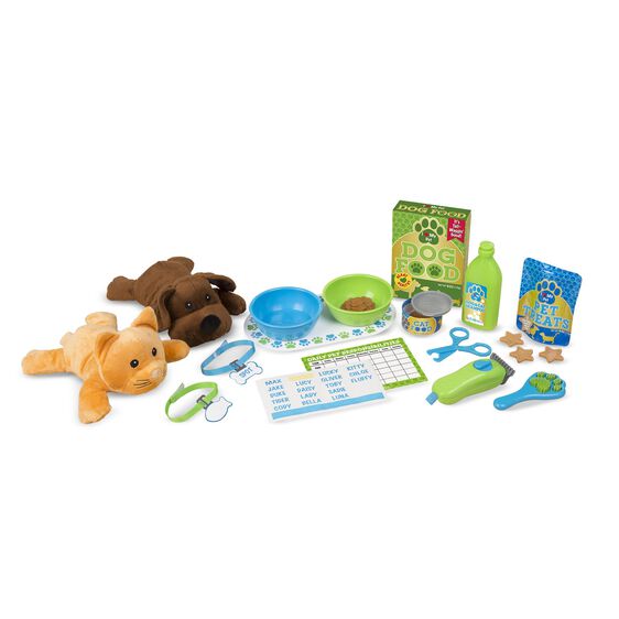 Melissa & Doug - FEEDING & GROOMING PET CARE PLAY SET - BambiniJO | Buy Online | Jordan