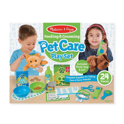 Melissa & Doug - FEEDING & GROOMING PET CARE PLAY SET - BambiniJO | Buy Online | Jordan