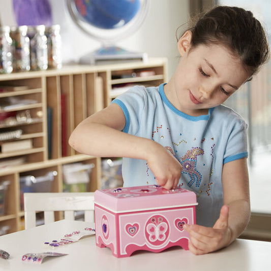Melissa & Doug Created by Me! Jewelry Box Craft Kit 4Y+ — BambiniJO Jordan