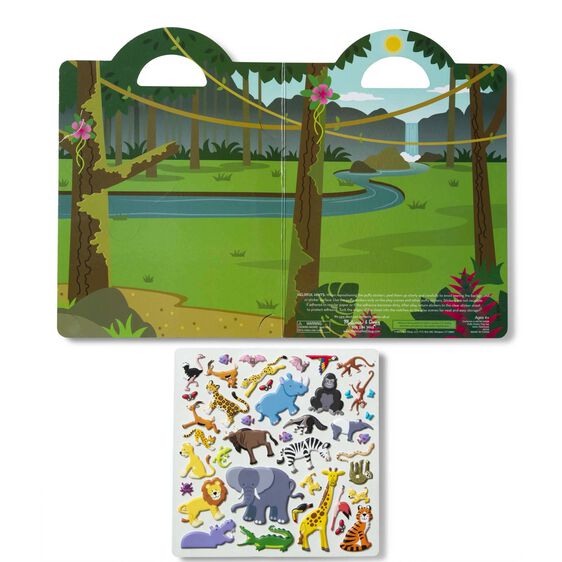 Melissa & Doug PUFFY STICKER PLAY SET - SAFARI Melissa & Doug PUFFY STICKER PLAY SET - SAFARI