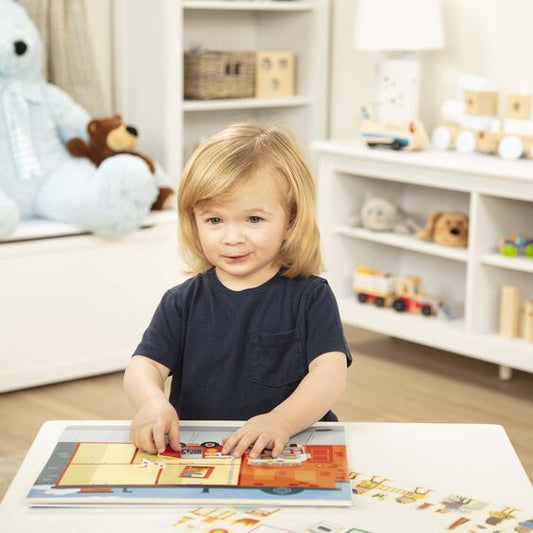 Melissa & Doug Reusable Sticker Pad My Town 3-6Y — BambiniJO Jordan