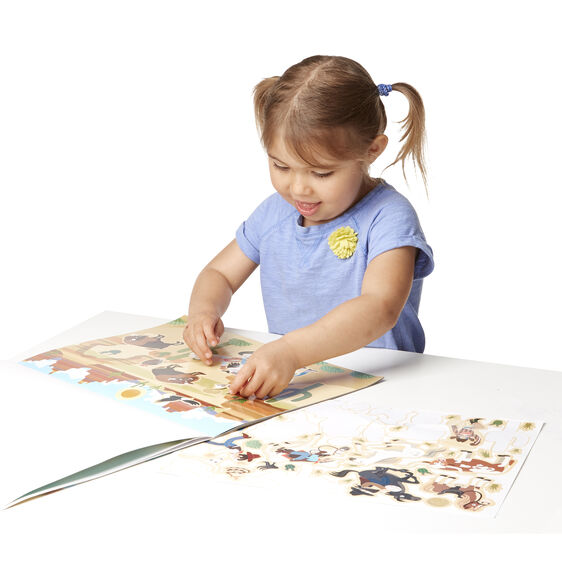 Melissa & Doug Reusable Sticker Pad - Adventure Pad Melissa & Doug Reusable Sticker Pad - Adventure Pad