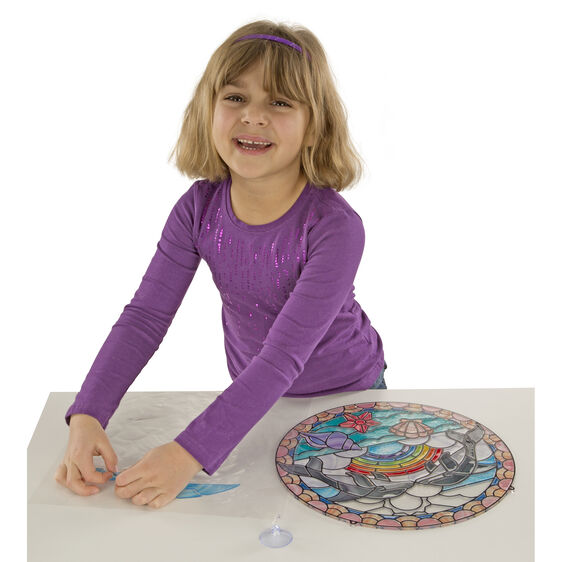 Melissa & Doug STAINED GLASS - DOLPHINS Melissa & Doug STAINED GLASS - DOLPHINS