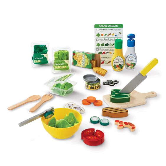 Melissa & Doug Slice & Toss Salad Set Melissa & Doug Slice & Toss Salad Set