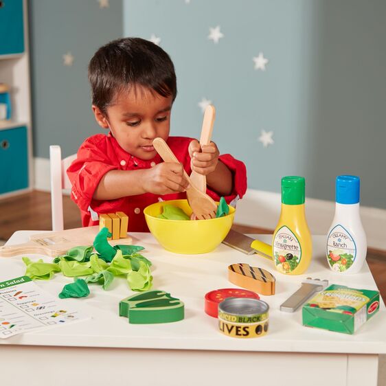 Melissa & Doug Slice & Toss Salad Set Melissa & Doug Slice & Toss Salad Set