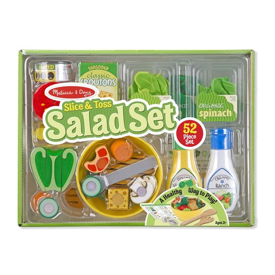Melissa & Doug Slice & Toss Salad Set Melissa & Doug Slice & Toss Salad Set
