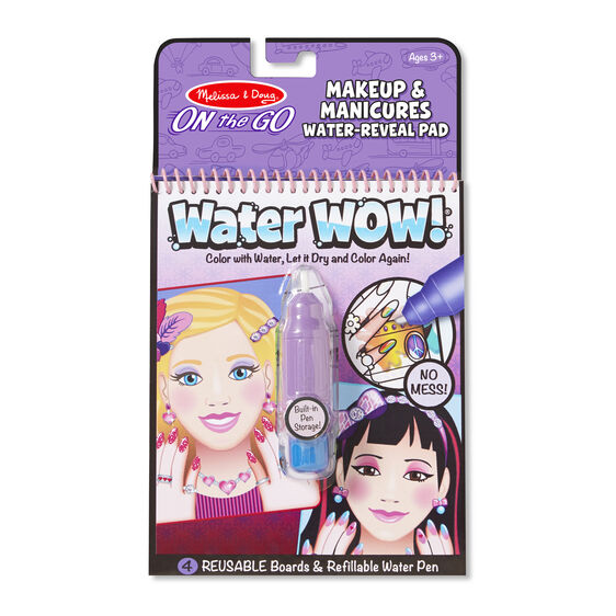 Melissa & Doug - Water Wow! Makeup & Manicures - On the Go Travel Activity Melissa & Doug - Water Wow! Makeup & Manicures - On the Go Travel Activity