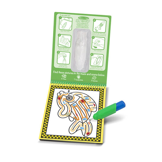Melissa & Doug - Water Wow! Pet Mazes - On the Go Travel Activity Melissa & Doug - Water Wow! Pet Mazes - On the Go Travel Activity