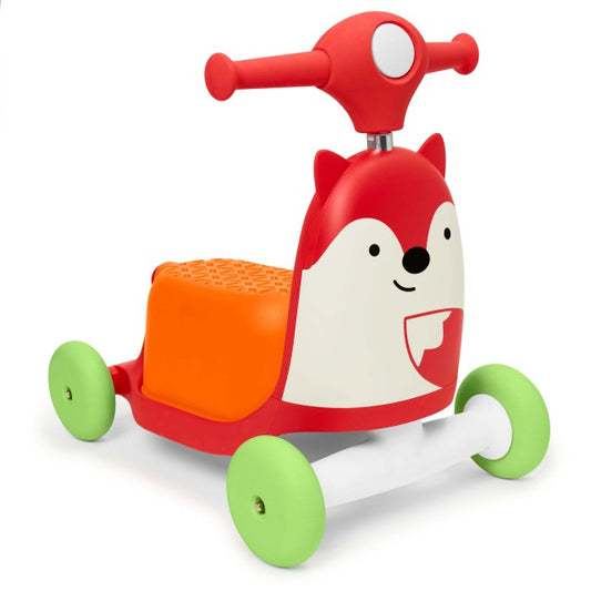 Zoo 3 in 1 Ride On Toy - Fox - BambiniJO