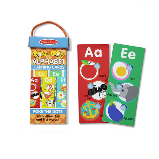 Melissa & Doug - Poke-a-Dot Alphabet Learning Cards - BambiniJO | Buy Online | Jordan