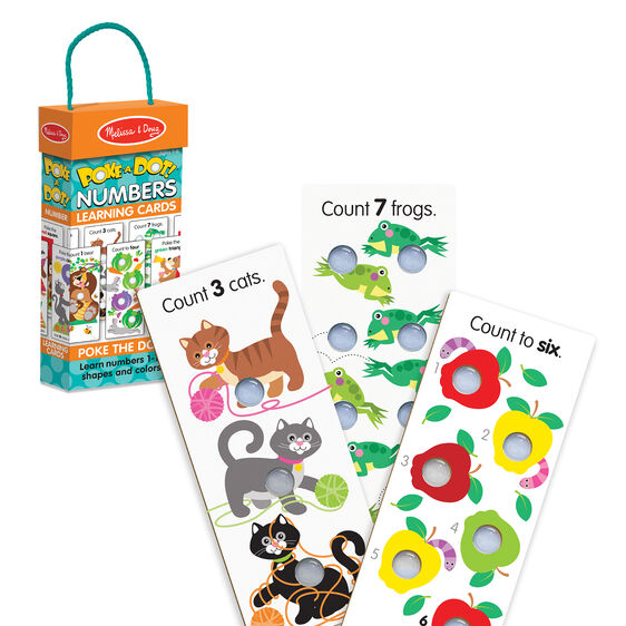 Melissa & Doug - Poke-a-Dot Numbers Learning Cards - BambiniJO | Buy Online | Jordan