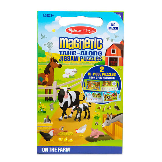 Melissa & Doug - Take Along Magnetic Jigsaw Puzzles - On the Farm - BambiniJO | Buy Online | Jordan